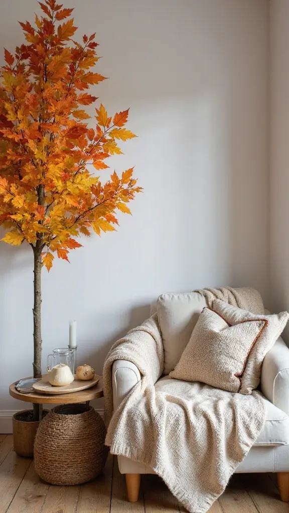 41 Small Space Home Decor Ideas That Feel Big - 24. Seasonal Decor Changes