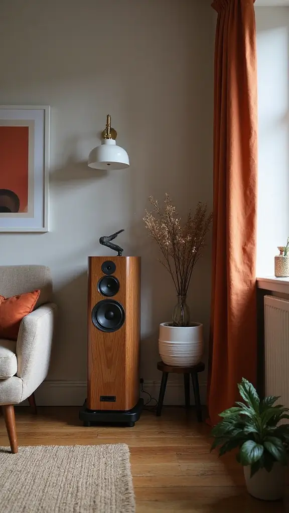 41 Small Space Home Decor Ideas That Feel Big - 29. Integrate Music and Sound