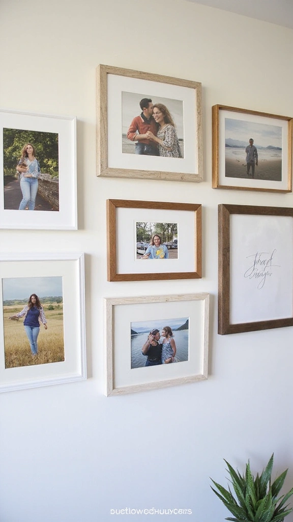 41 Small Space Home Decor Ideas That Feel Big - 30. Create a DIY Gallery