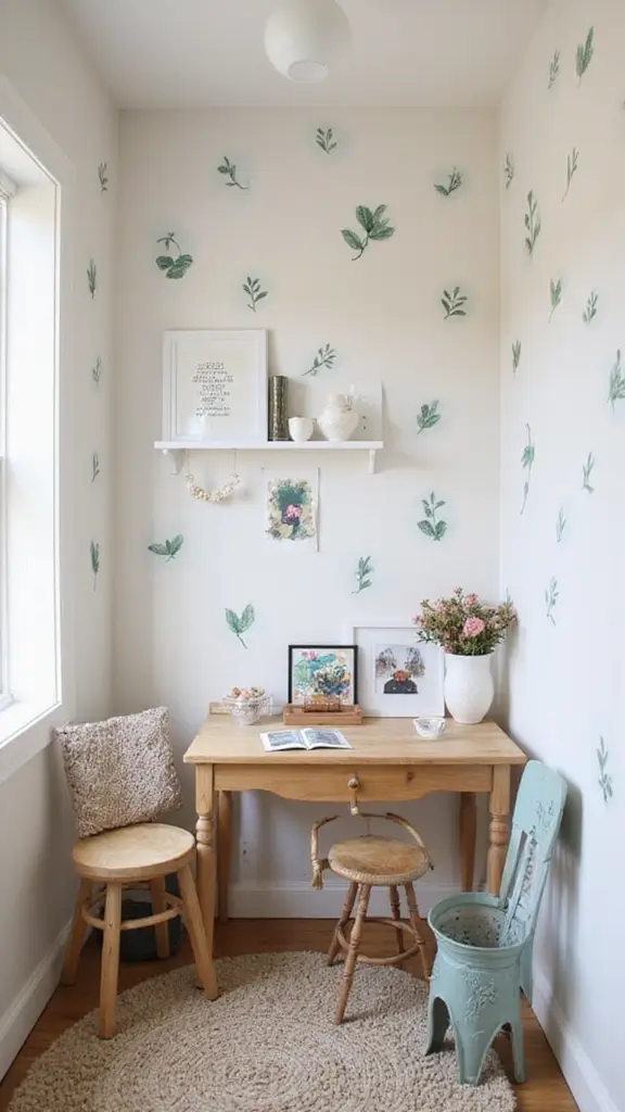 41 Small Space Home Decor Ideas That Feel Big - 33. Use Wall Decals