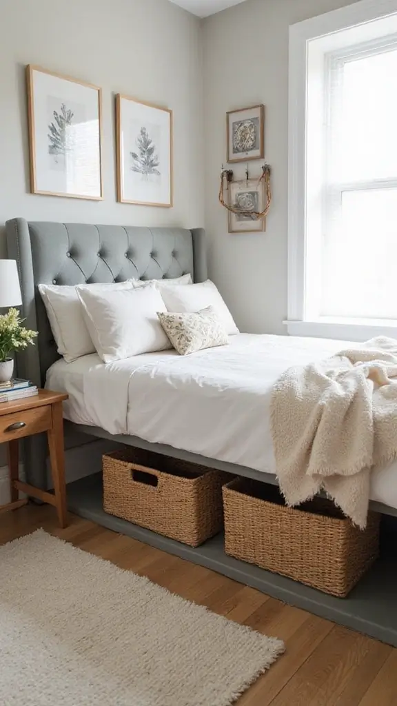 41 Small Space Home Decor Ideas That Feel Big - 7. Clever Storage Solutions