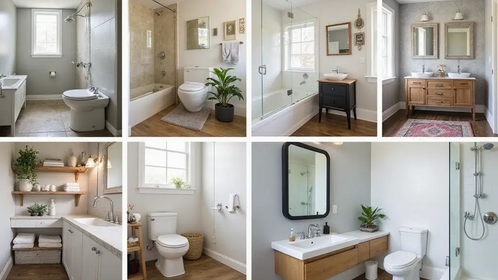 41 Tiny Bathroom Ideas with Shower Layouts That Actually Work