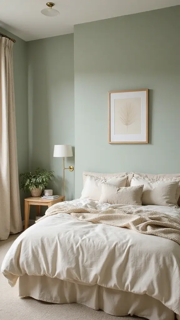 42 Bloxburg House Color Schemes That Look Amazing - 16. Subtle Sage and Cream