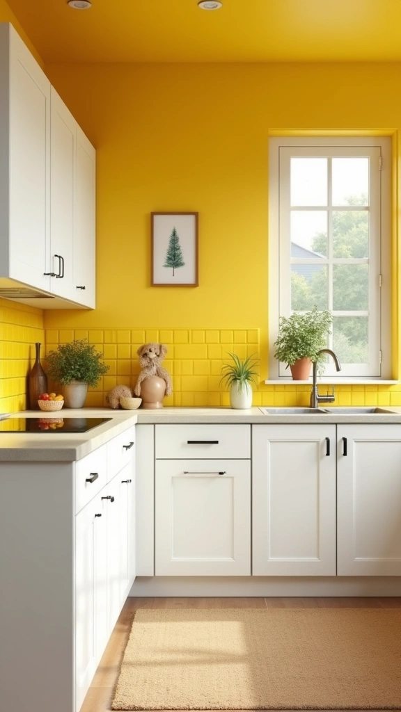 42 Bloxburg House Color Schemes That Look Amazing - 9. Bright and Cheerful Yellows