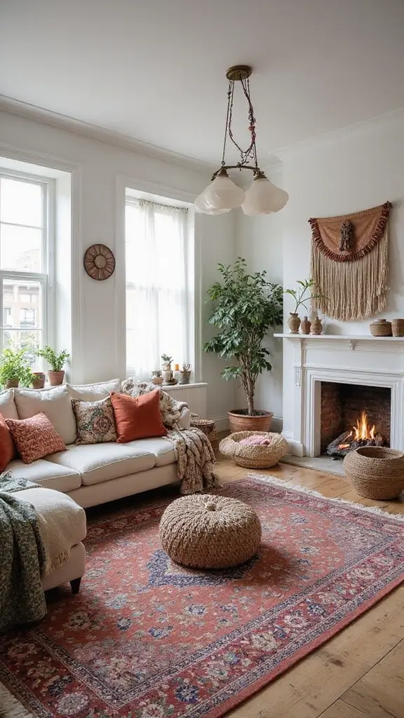 42 Colonial House Interior Design Ideas That Mix Old & New - 38. Celebrate the Art of Layering
