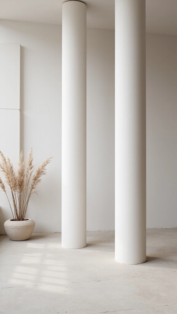 42 Column Design Interior Modern Ideas That Stand Out - 38. Minimalist Floating Columns