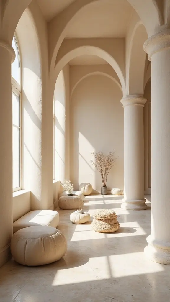 42 Column Design Interior Modern Ideas That Stand Out - 39. Soft-Edged Columns