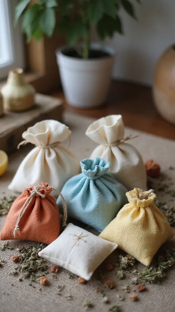 42 Easter Decor Ideas for the Home That Feel Fresh and Fun - 17. Scented Easter Sachets