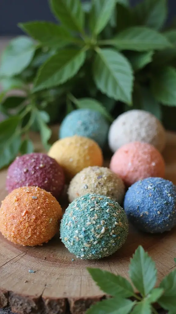 42 Easter Decor Ideas for the Home That Feel Fresh and Fun - 21. Homemade Seed Bombs