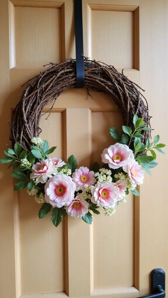 42 Easter Decor Ideas for the Home That Feel Fresh and Fun - 5. Eco-Friendly Easter Wreath