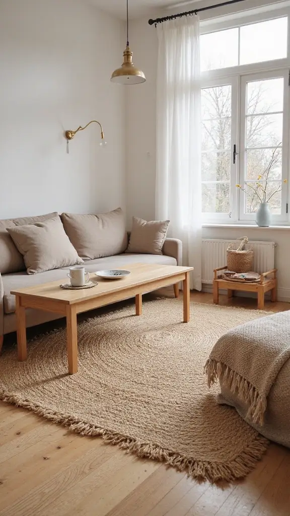 42 Fall Decor Ideas for the Home That Feel Warm & Cozy - 10. Natural Fiber Rugs