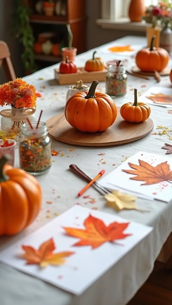 42 Fall Decor Ideas for the Home That Feel Warm & Cozy - 38. DIY Fall Art Projects