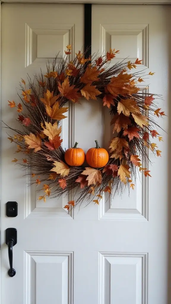 42 Fall Decor Ideas for the Home That Feel Warm & Cozy - 9. Seasonal Wreaths