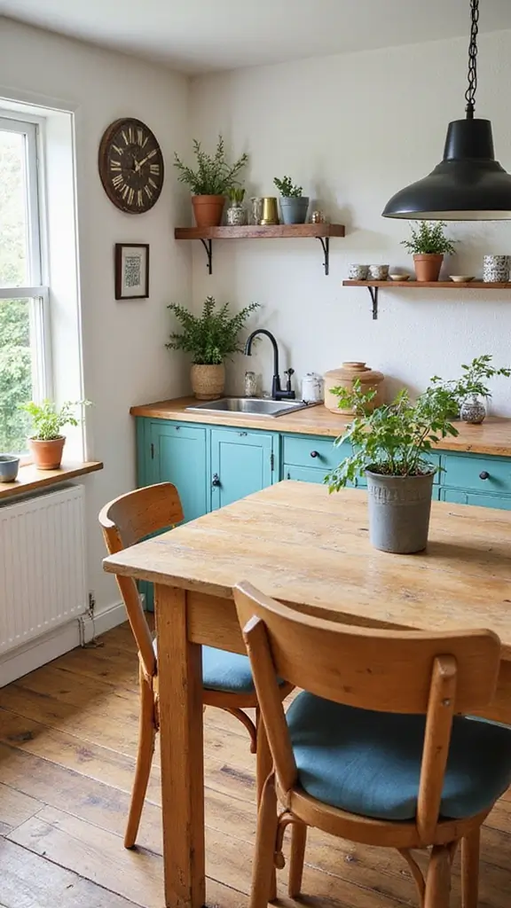 42 Home Decor Ideas for Kitchens That Feel Warm and Stylish - 10. Upcycled Furniture