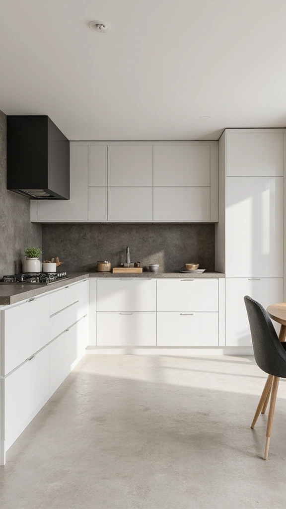 42 Home Decor Ideas for Kitchens That Feel Warm and Stylish - 19. Minimalistic Design