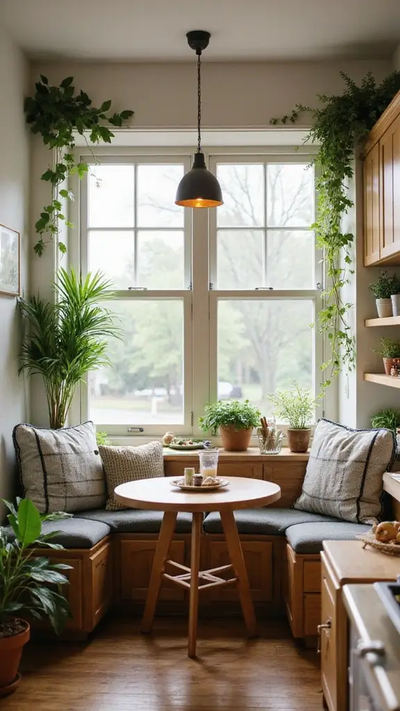 42 Home Decor Ideas for Kitchens That Feel Warm and Stylish - 21. Cozy Nooks