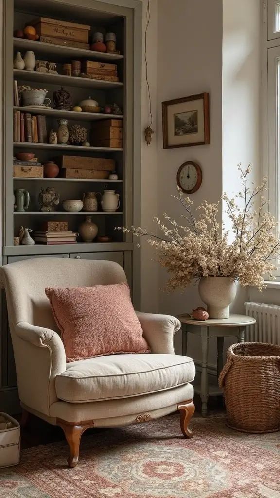 42 January Home Decor Ideas That Refresh Your Space - 22. Vintage Finds