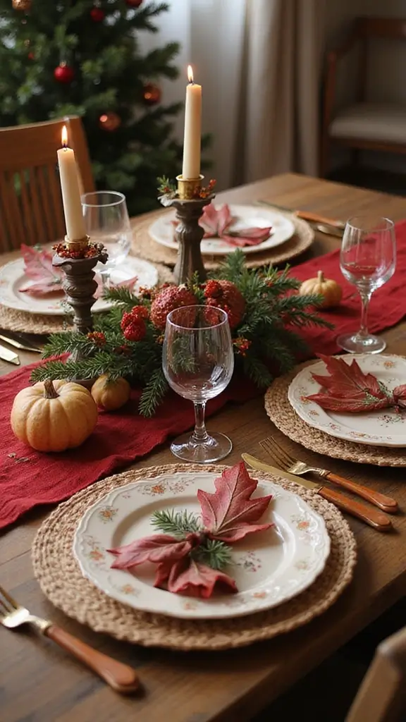 42 January Home Decor Ideas That Refresh Your Space - 29. Seasonal Table Runners