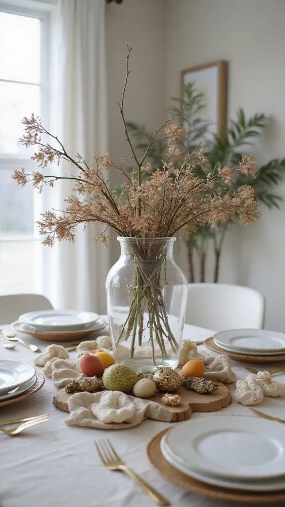 42 January Home Decor Ideas That Refresh Your Space - 32. Simple Winter Centerpieces