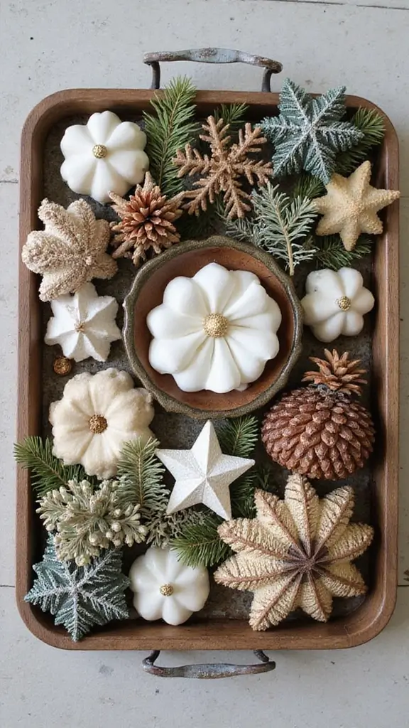 42 January Home Decor Ideas That Refresh Your Space - 33. Layered Artifacts