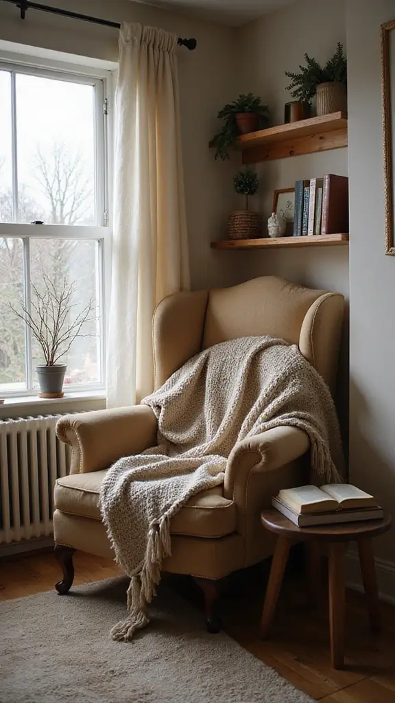 42 January Home Decor Ideas That Refresh Your Space - 4. Cozy Corner Nooks