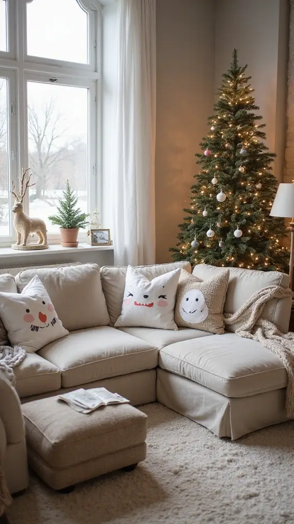 42 January Home Decor Ideas That Refresh Your Space - 41. Whimsical Winter Accents