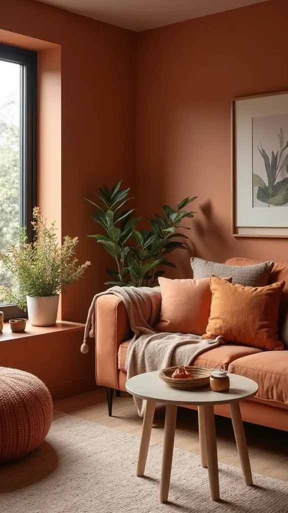 42 January Home Decor Ideas That Refresh Your Space - 6. Warm Color Schemes