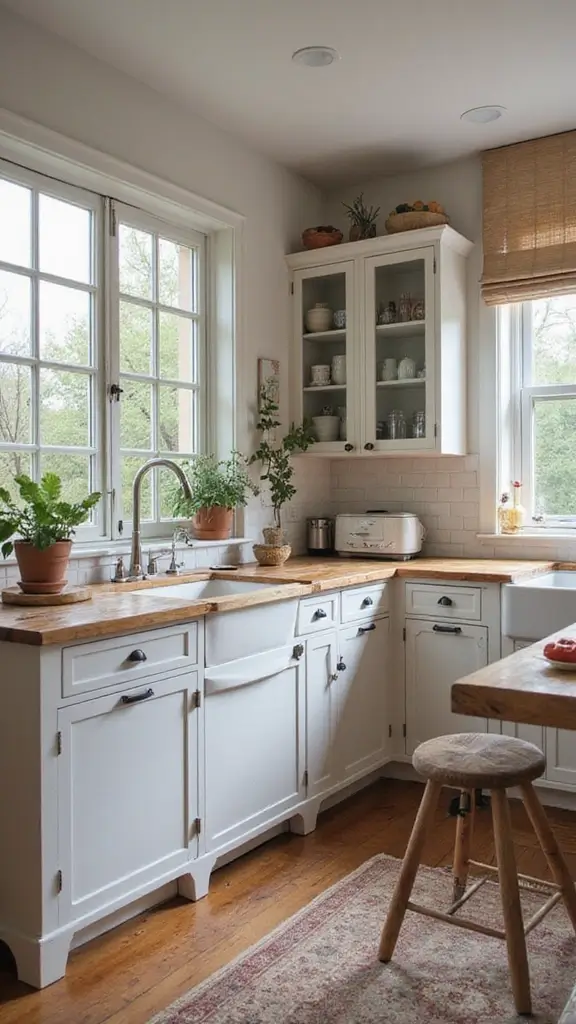 42 Kitchen Interior Design Modern Looks You’ll Love - 11. Vintage and Antique Accents