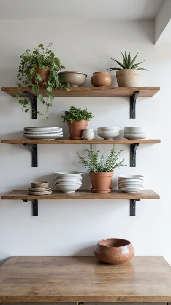 42 Kitchen Interior Design Modern Looks You’ll Love - 2. Open Shelving