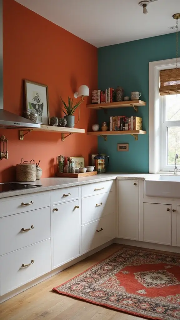 42 Kitchen Interior Design Modern Looks You’ll Love - 32. Adventurous Color Palettes