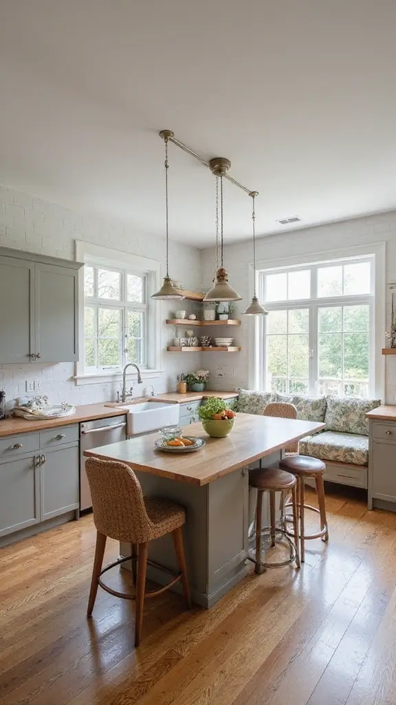 42 Kitchen Interior Design Modern Looks You’ll Love - 40. Creative Seating Arrangements