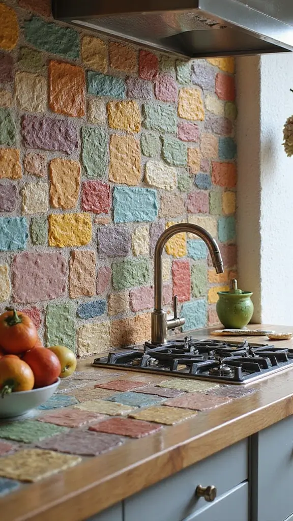 42 Kitchen Interior Design Modern Looks You’ll Love - 8. Colorful Backsplashes