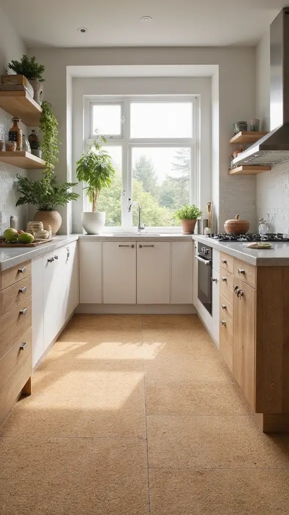 42 Kitchen Trends 2025 Interior Design Must-Try Styles - 26. Sustainable Flooring