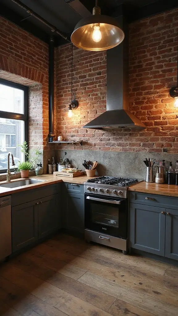 42 Kitchen Trends 2025 Interior Design Must-Try Styles - 30. Industrial Chic