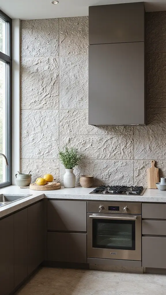 42 Kitchen Trends 2025 Interior Design Must-Try Styles - 32. 3D Tiles