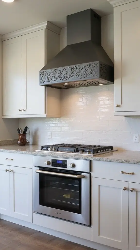 42 Kitchen Trends 2025 Interior Design Must-Try Styles - 35. Decorative Vent Hoods