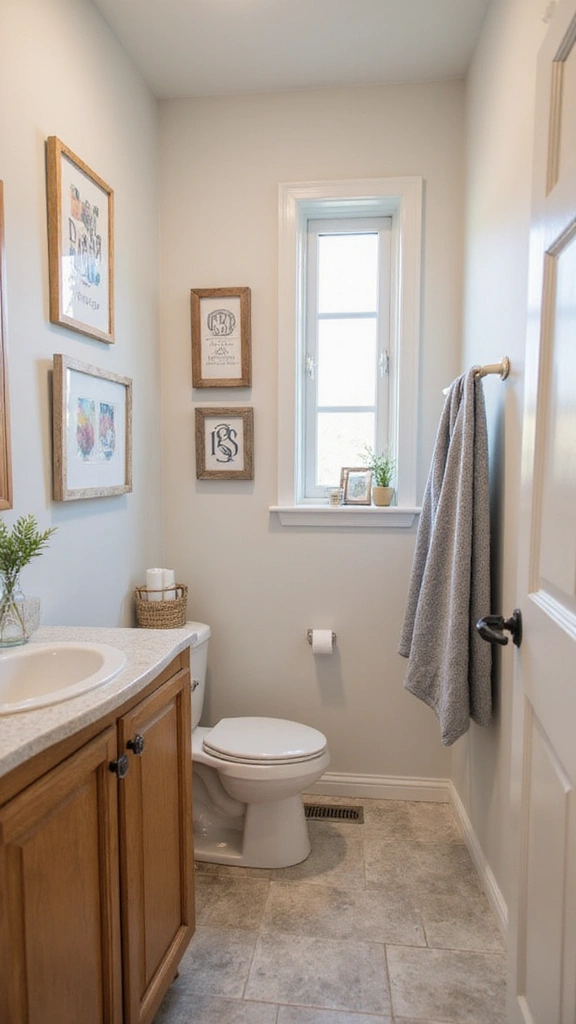 42 Mobile Home Bathroom Remodel Ideas That Upgrade Comfort - 42. Personalized Decor Items