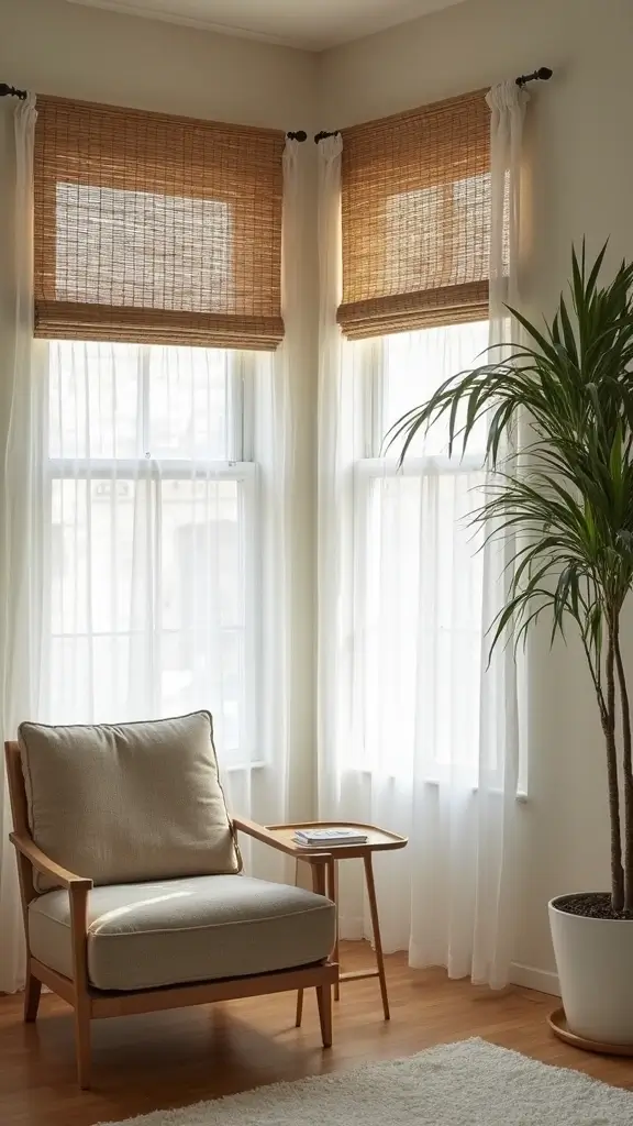 42 Modern Folk Interior Design Ideas Full of Character - 14. Unique Window Treatments