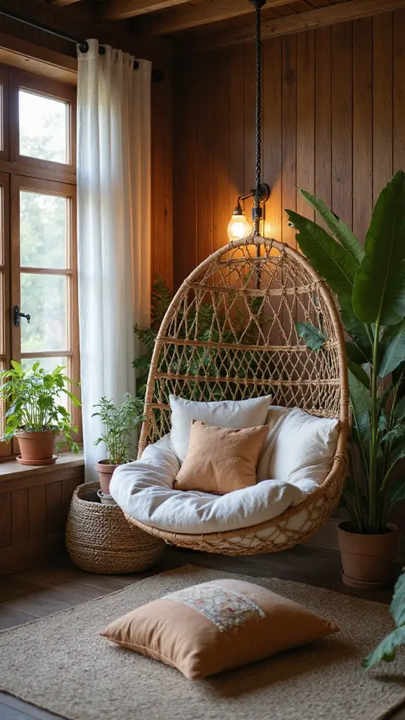 42 Modern Folk Interior Design Ideas Full of Character - 16. Indoor Nooks