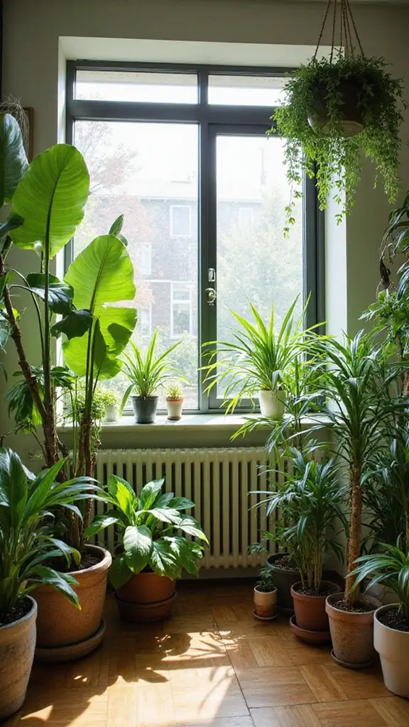 42 Modern Folk Interior Design Ideas Full of Character - 30. Thoughtful Plant Choices
