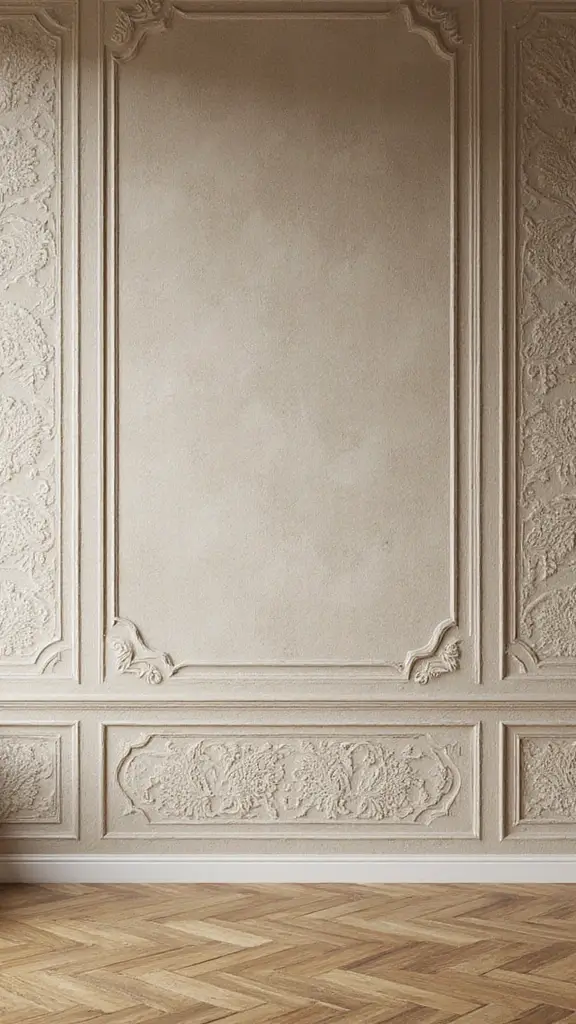 42 Modern French Interior Design Ideas That Breathe Elegance - 11. Artistic Wall Treatments