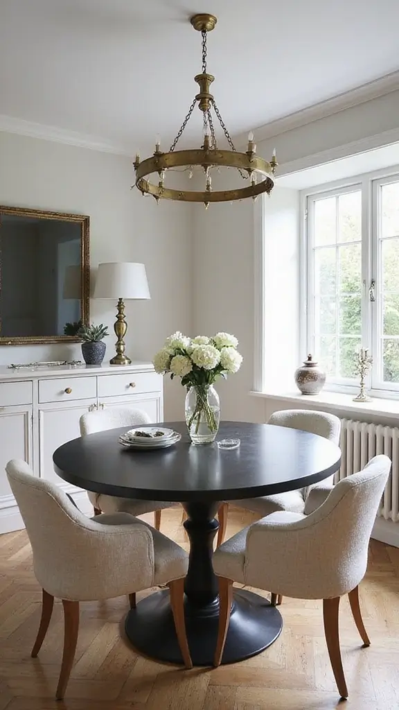 42 Modern French Interior Design Ideas That Breathe Elegance - 12. Mix Modern and Traditional