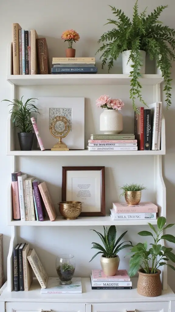 42 Modern French Interior Design Ideas That Breathe Elegance - 14. Chic Book Decor