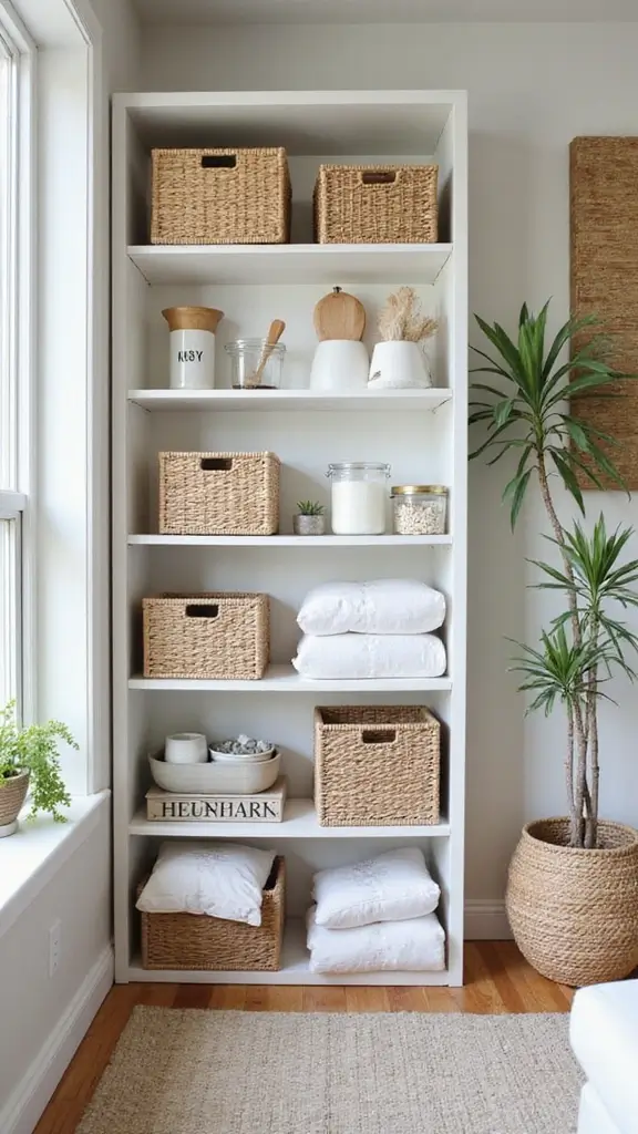 42 Modern French Interior Design Ideas That Breathe Elegance - 31. Stylish Storage Solutions