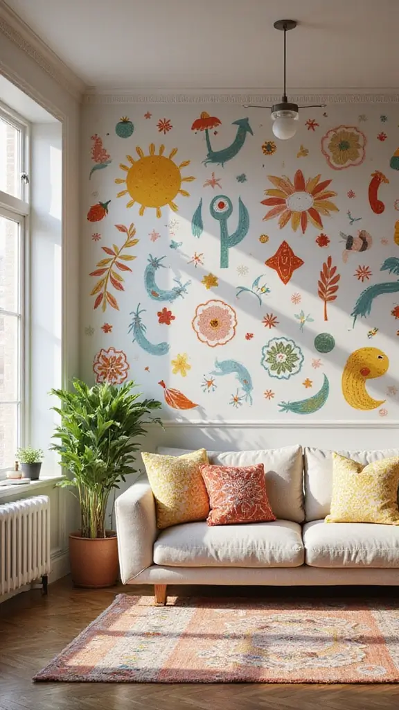 42 Modern French Interior Design Ideas That Breathe Elegance - 34. Playful Patterns