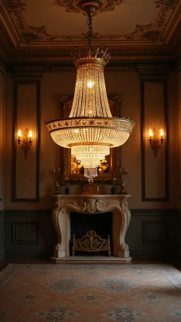 42 Modern French Interior Design Ideas That Breathe Elegance - 5. Statement Lighting Fixtures