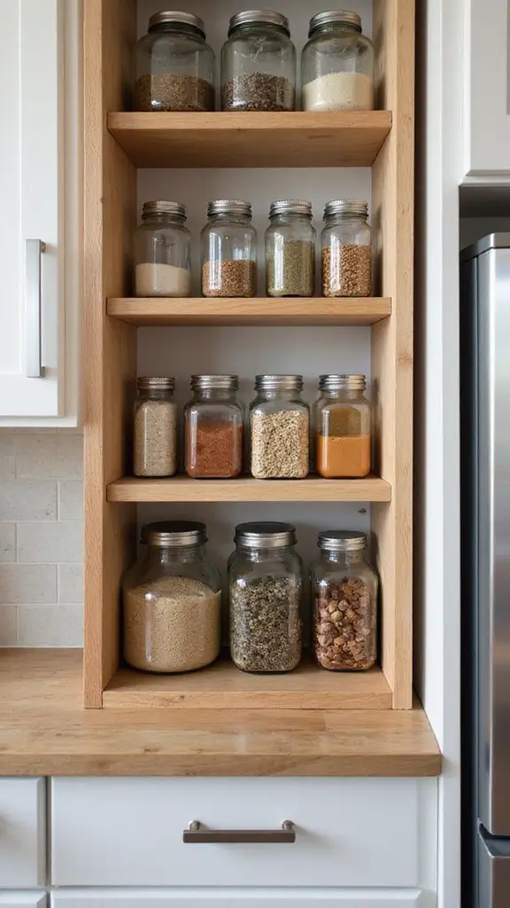 42 Modern Spanish Style Kitchen Ideas That Look Gorgeous - 35. Personalized Spice Racks
