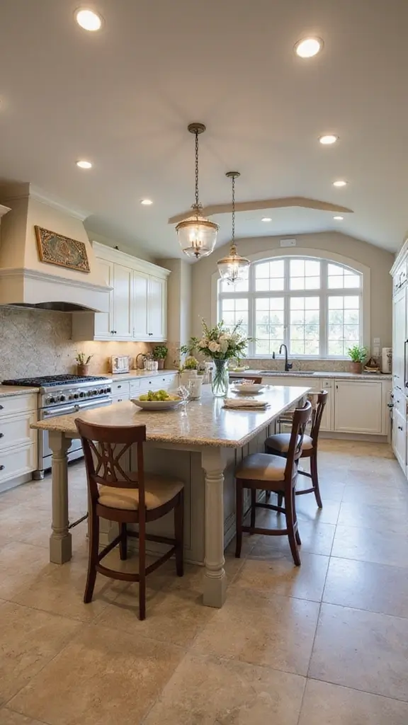 42 Modern Spanish Style Kitchen Ideas That Look Gorgeous - 38. Plentiful Counter Space