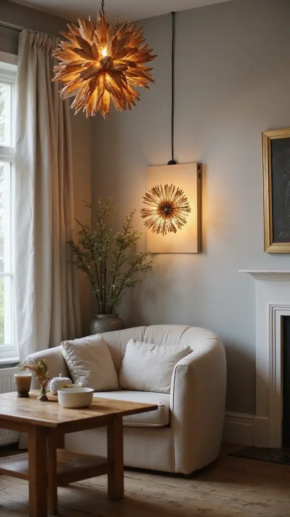 42 Modern Tropical Interior Design Ideas You’ll Love - 16. Unique Lighting Fixtures