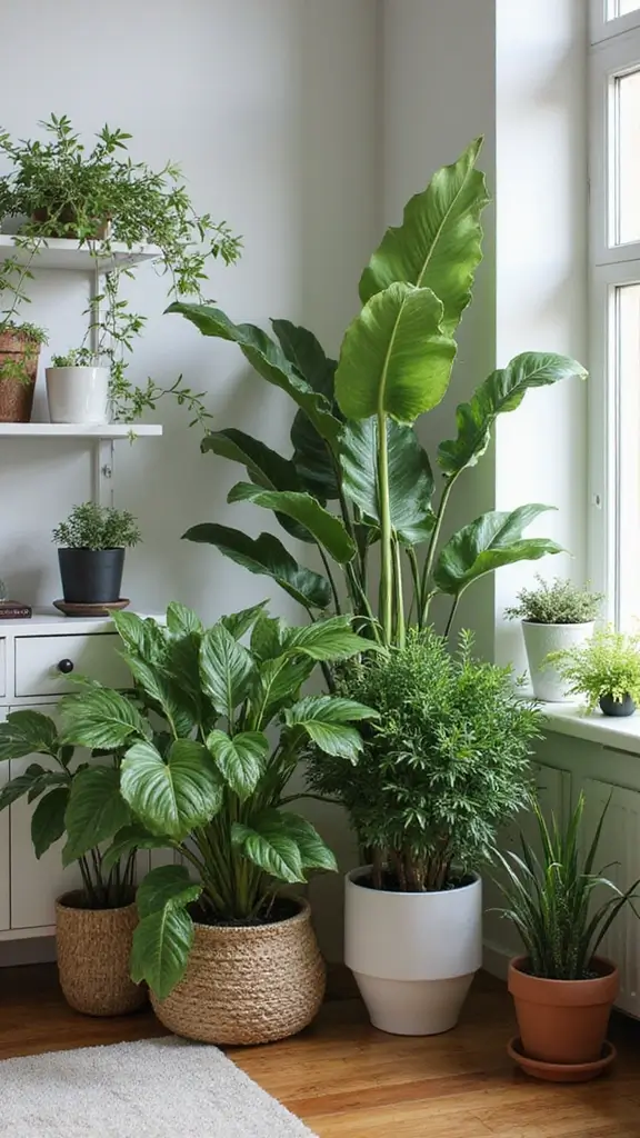 42 Modern Tropical Interior Design Ideas You’ll Love - 2. Lush Indoor Plants